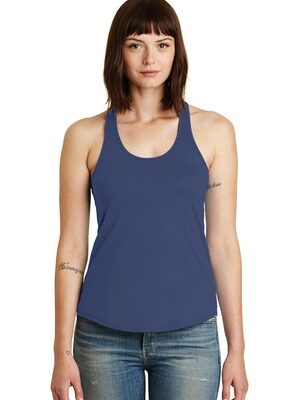 DISCONTINUED  Alternative Women's Shirttail Satin Jersey Tank. AA4031