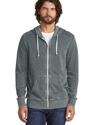 DISCONTINUED  Alternative Burnout Laid-Back Zip Hoodie. AA8636