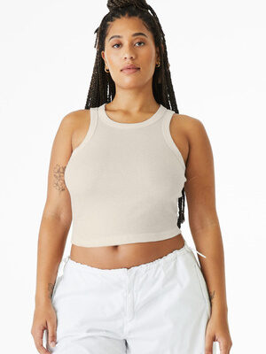 BELLA+CANVAS ®  Women's Micro Rib Racer Tank BC1019