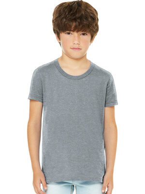 BELLA+CANVAS ®  Youth Heather CVC Tee BC3001YCVC