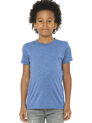 BELLA+CANVAS  ®  Youth Triblend Short Sleeve Tee. BC3413Y