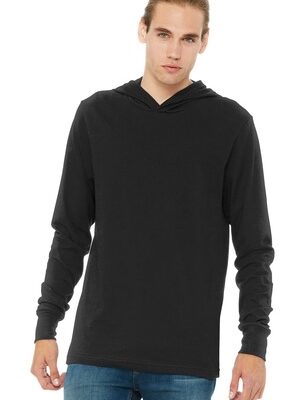 BELLA+CANVAS  ®  Unisex Jersey Long Sleeve Hoodie. BC3512