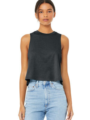 BELLA+CANVAS  ®  Women's Racerback Cropped Tank. BC6682