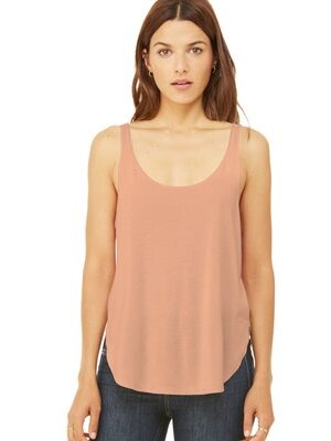 DISCONTINUED  BELLA+CANVAS  ®  Women's Flowy Side-Slit Tank. BC8802