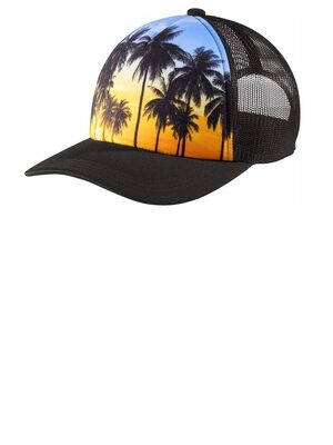 Port Authority  ®  Photo Real Snapback Trucker Cap C950