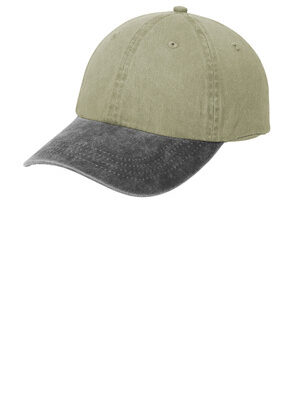Port & Co   Two-Tone Pigment-Dyed Cap.  CP83