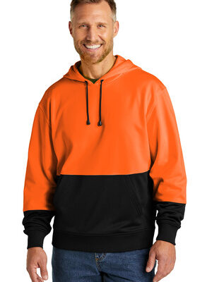 CornerStone ®  Enhanced Visibility Fleece Pullover Hoodie CSF01