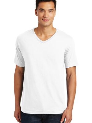 DISCONTINUED  District Made ®  Mens Perfect Weight ®  V-Neck Tee. DT1170