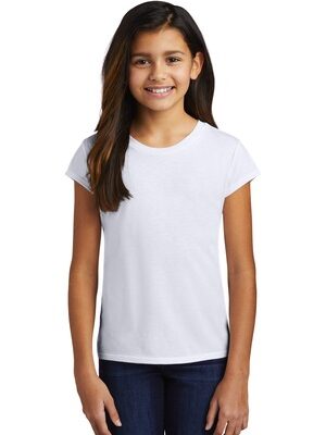 DISCONTINUED  District  ®  Girls Perfect Tri  ®  Tee DT130YG