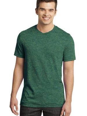 DISCONTINUED   ®  - Young Mens Gravel 50/50 Notch Crew Tee. DT1400