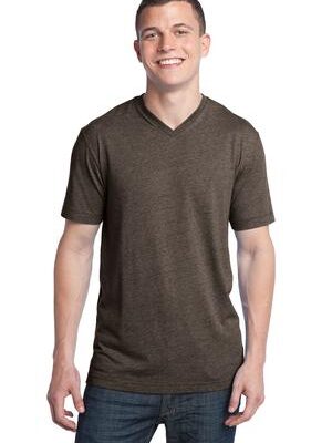 DISCONTINUED  District ®  - Young Mens Tri-Blend V-Neck Tee DT142V