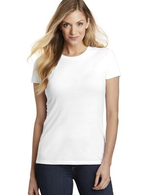 District  ®  Women's Fitted Perfect Tri  ®  Tee. DT155
