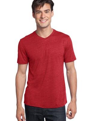 DISCONTINUED  District ®  - Young Mens Textured Notch Crew Tee. DT172