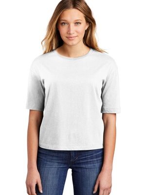 DISCONTINUED  District  ®  Women's V.I.T.    Boxy Tee DT6402