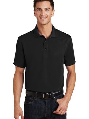 DISCONTINUED  Port Authority ®  Poly-Charcoal Blend Pique Polo. K497