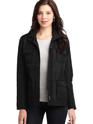 DISCONTINUED  Port Authority ®  Ladies Four-Pocket Jacket. L326
