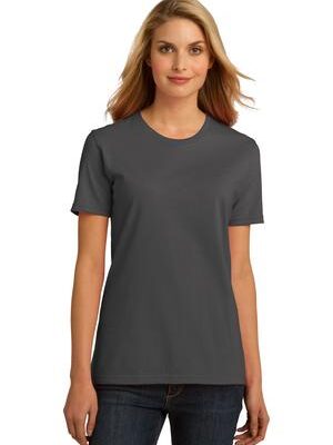 DISCONTINUED  Port & Company ®  Ladies Essential 100% Organic Ring Spun Cotton T-Shirt. LPC150ORG