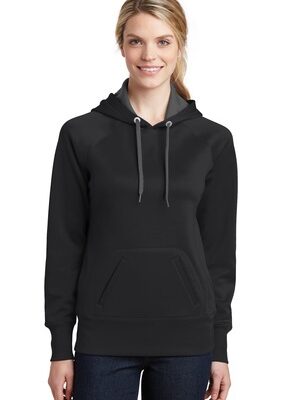 DISCONTINUED  Sport-Tek ®  Ladies Tech Fleece Hooded Sweatshirt.  LST250