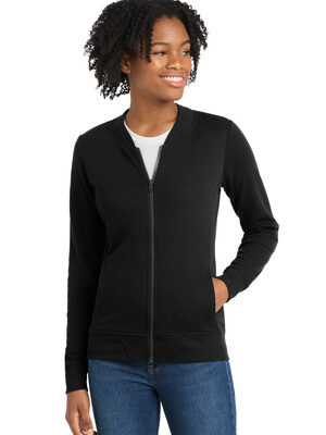 Sport-Tek  ®  Women's Lightweight French Terry Bomber LST274