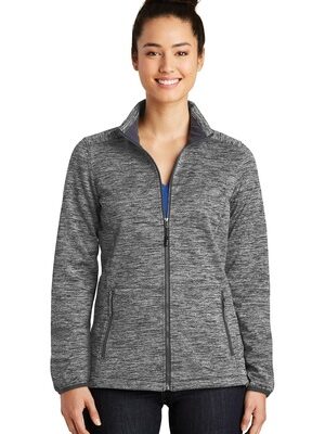DISCONTINUED  Sport-Tek ®  Women's PosiCharge ®  Electric Heather Soft Shell Jacket. LST30
