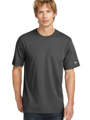 DISCONTINUED  New Era  ®  Sueded Cotton Blend Crew Tee. NEA120