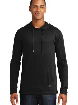 DISCONTINUED  New Era  ®  Tri-Blend Performance Pullover Hoodie Tee. NEA131