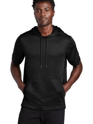 DISCONTINUED  New Era  ®  Performance Terry Short Sleeve Hoodie NEA533