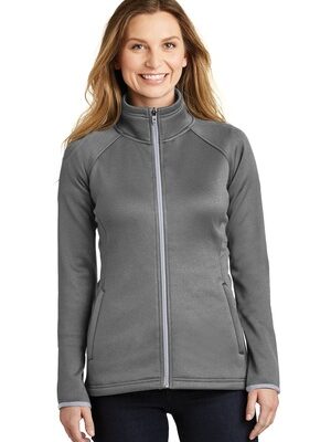 DISCONTINUED  The North Face  ®  Ladies Canyon Flats Stretch Fleece Jacket. NF0A3LHA