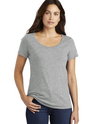 DISCONTINUED  Nike Ladies Core Cotton Scoop Neck Tee. NKBQ5236