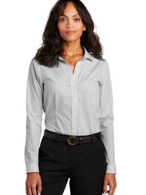 DISCONTINUED  Red House  ®  Ladies Open Ground Check Non-Iron Shirt RH86